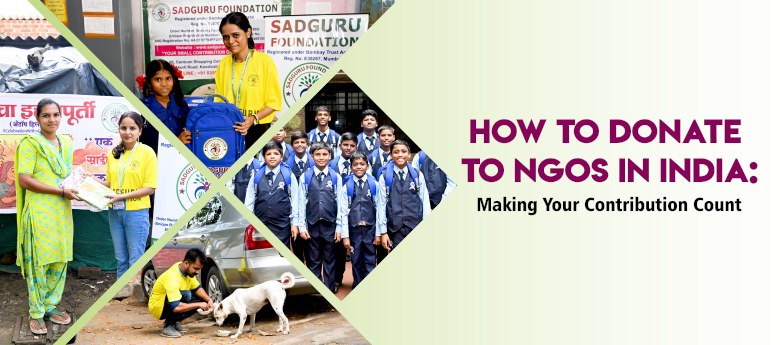 How to Donate to NGOs in India: Making Your Contribution Count
