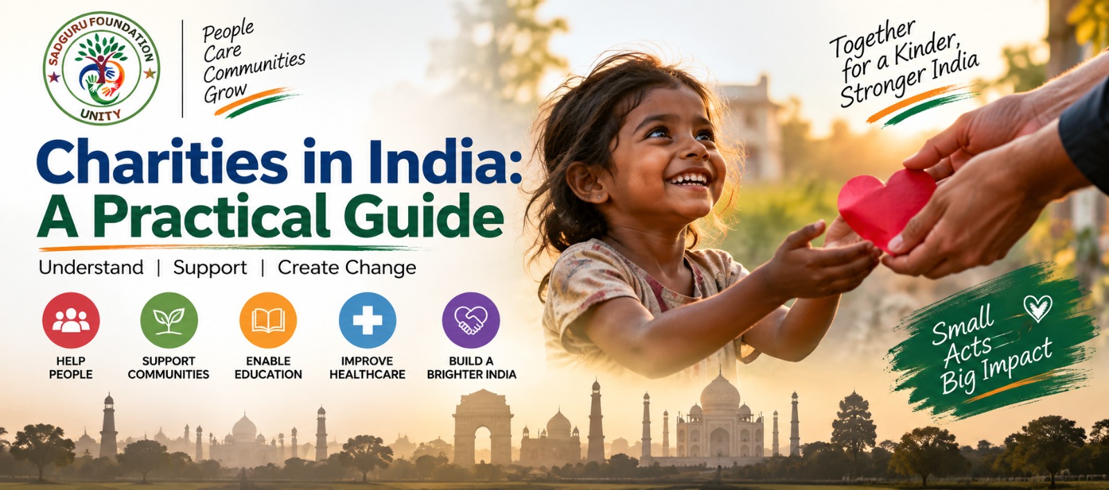 Charities in India: A Practical Guide to Responsible Giving and Social Impact